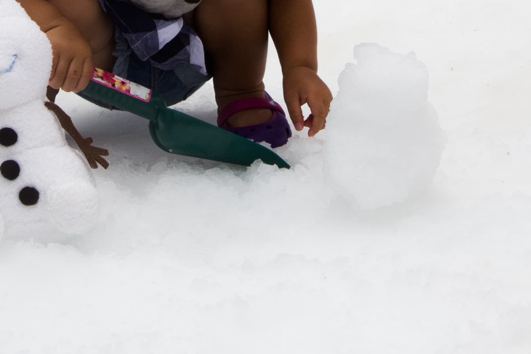 雪だるま作っちゃいます